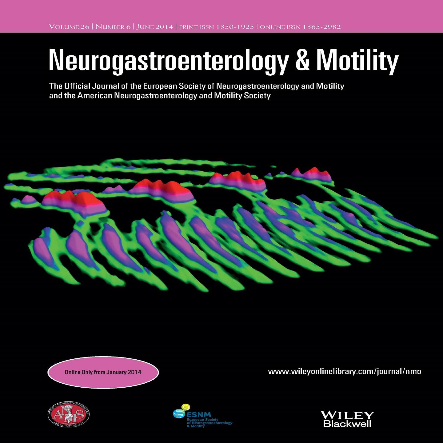 January 2015- Neurogastroenterology and Motility
